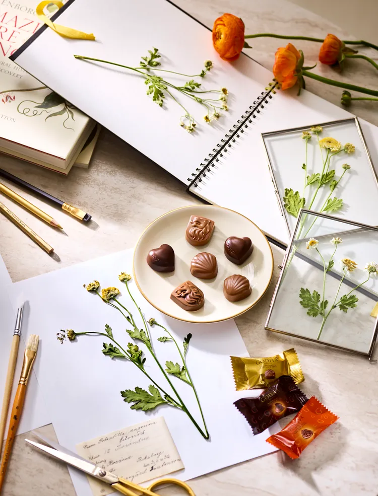 全系列包含紀念GODIVA在有「比利時之心」之稱的布魯塞爾廣場開立首家巧克力專賣店的「巧克力醬黑巧克力」。業者提供