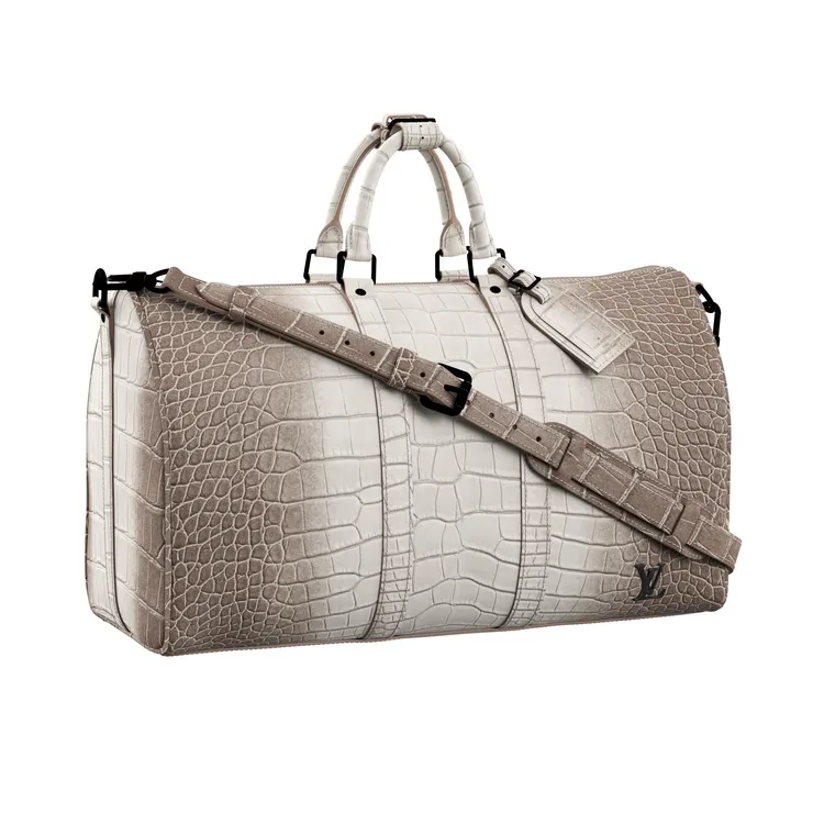 Keepall 45 撒哈拉鱷魚皮革手袋256萬元。品牌提供