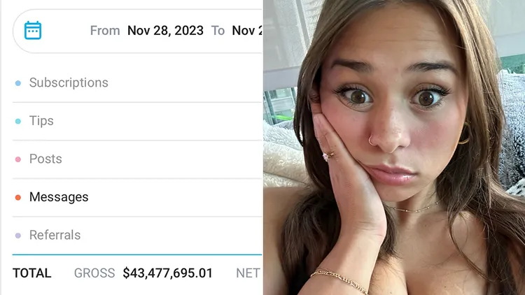 蘇菲的年收入令眾人震驚不已。翻攝自蘇菲IG