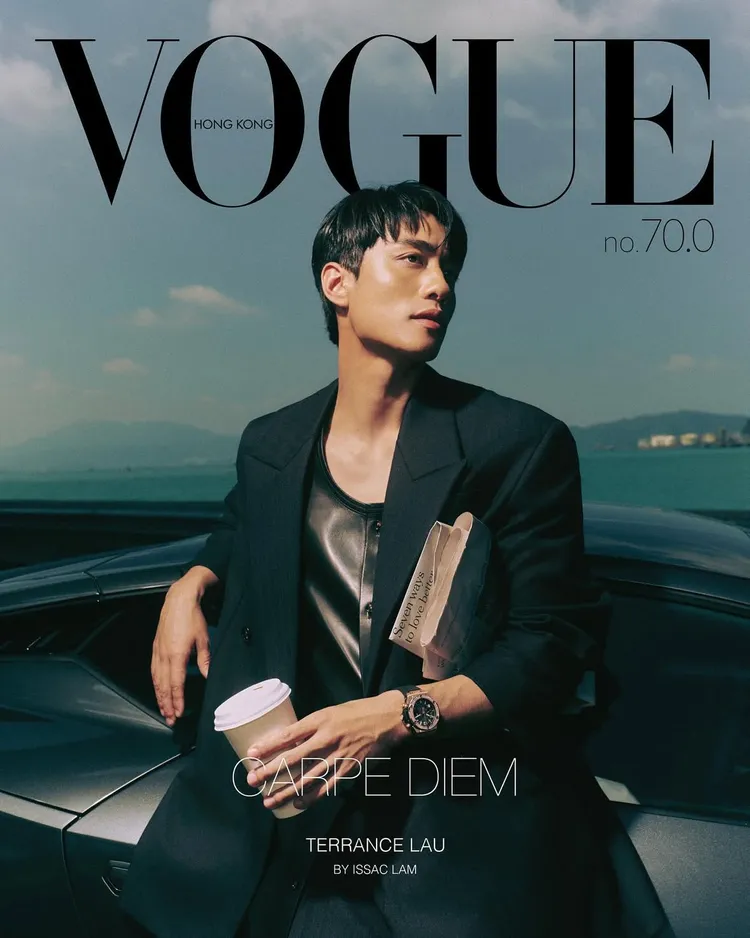 劉俊謙穿著BV 2025早春系列。翻攝voguehongkong IG