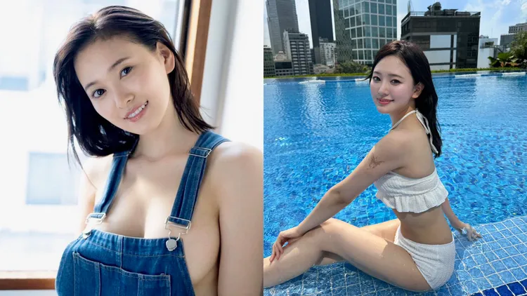 兒玉遙曾是AKB48、HKT48成員之一。翻攝自兒玉遙X社群