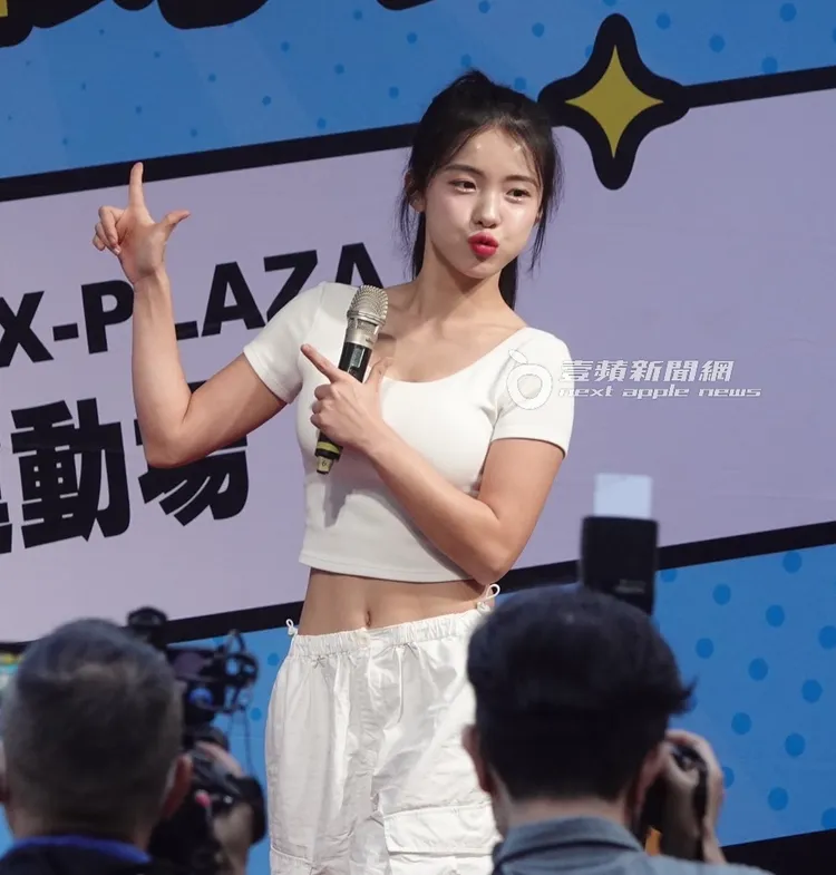 李多慧開心出席活動。特勤中心攝