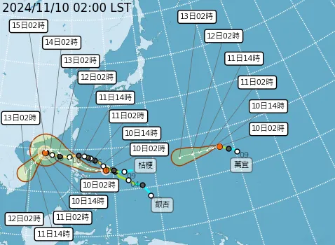 北東濕冷！明起東北季風增強　3颱風「影響台灣機率曝」