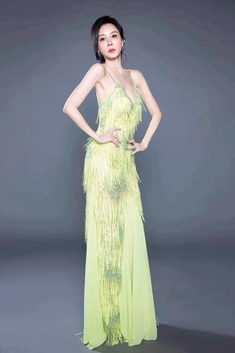 蕭薔身材依舊纖細。珍世美學慈善基金會提供