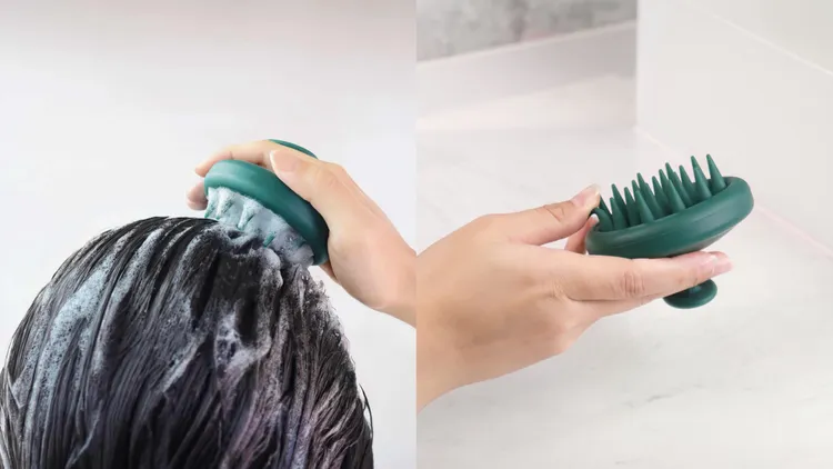 艾瑪絲首次推出頭皮養護按摩刷。品牌提供