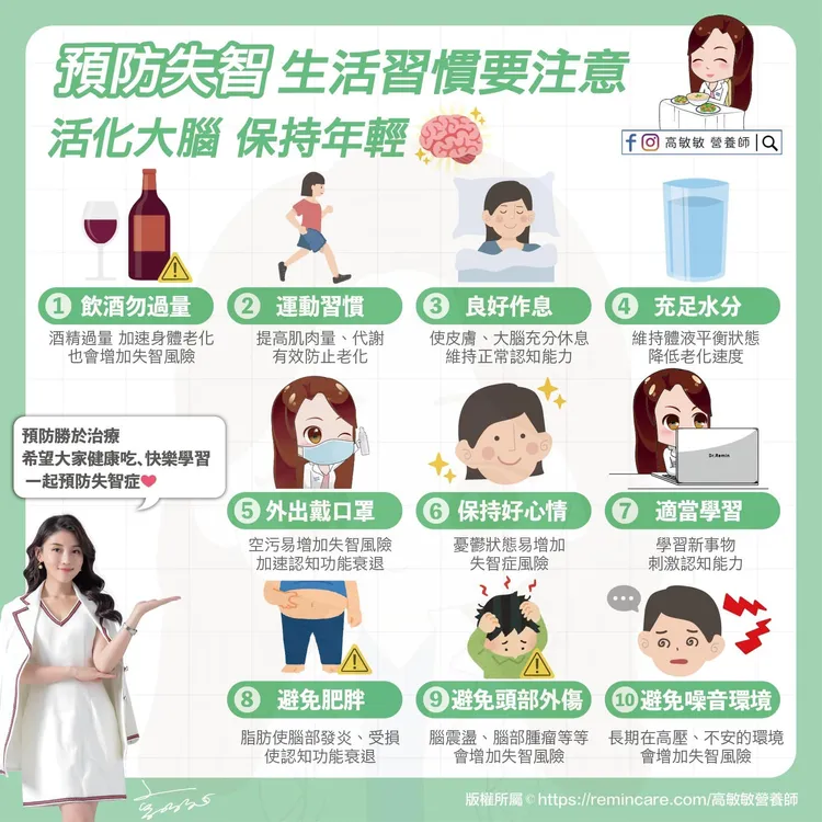 良好的生活習慣不只讓你更健康，體力與腦力也會更好。高敏敏提供