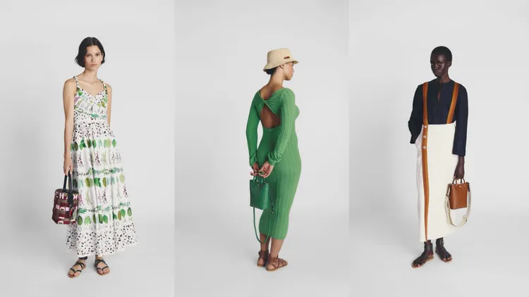 Longchamp 2025夏季系列。品牌提供