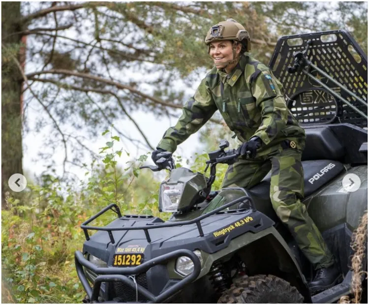 瑞典維多莉亞皇儲正接受海軍陸戰隊特訓。翻攝kungahuset.se