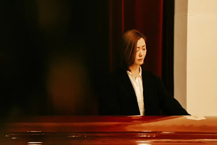 金像獎女主入圍，衛詩雅多場哭戲展現演技層次。華映提供