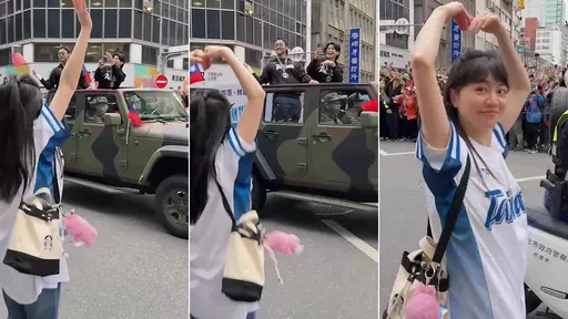 高嘉瑜魅力破功　迎接台灣英雄「陳傑憲沒看到我」