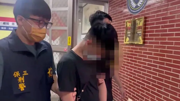 葉嫌被移送。翻攝畫面