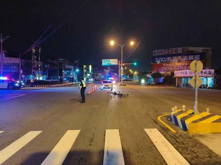 事故地點在芬園鄉彰南路與復興路口。民眾提供