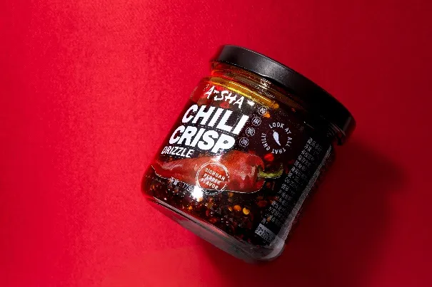 阿舍食品全新產品「阿舍辣椒脆油」。業者提供