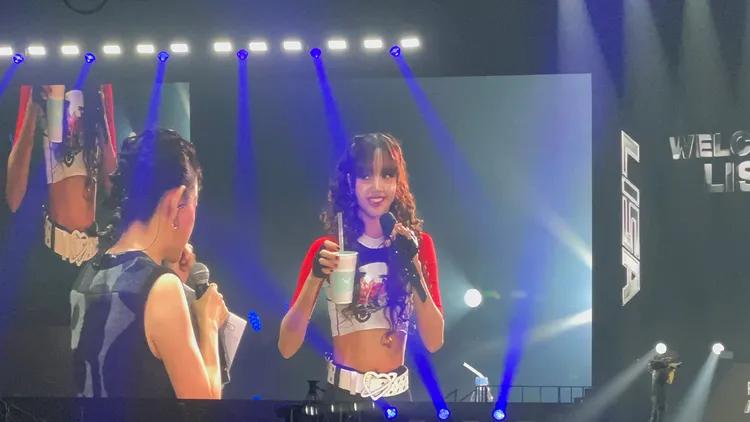 Lisa覺得台灣珍珠奶茶不會太甜，很好喝。讀者提供