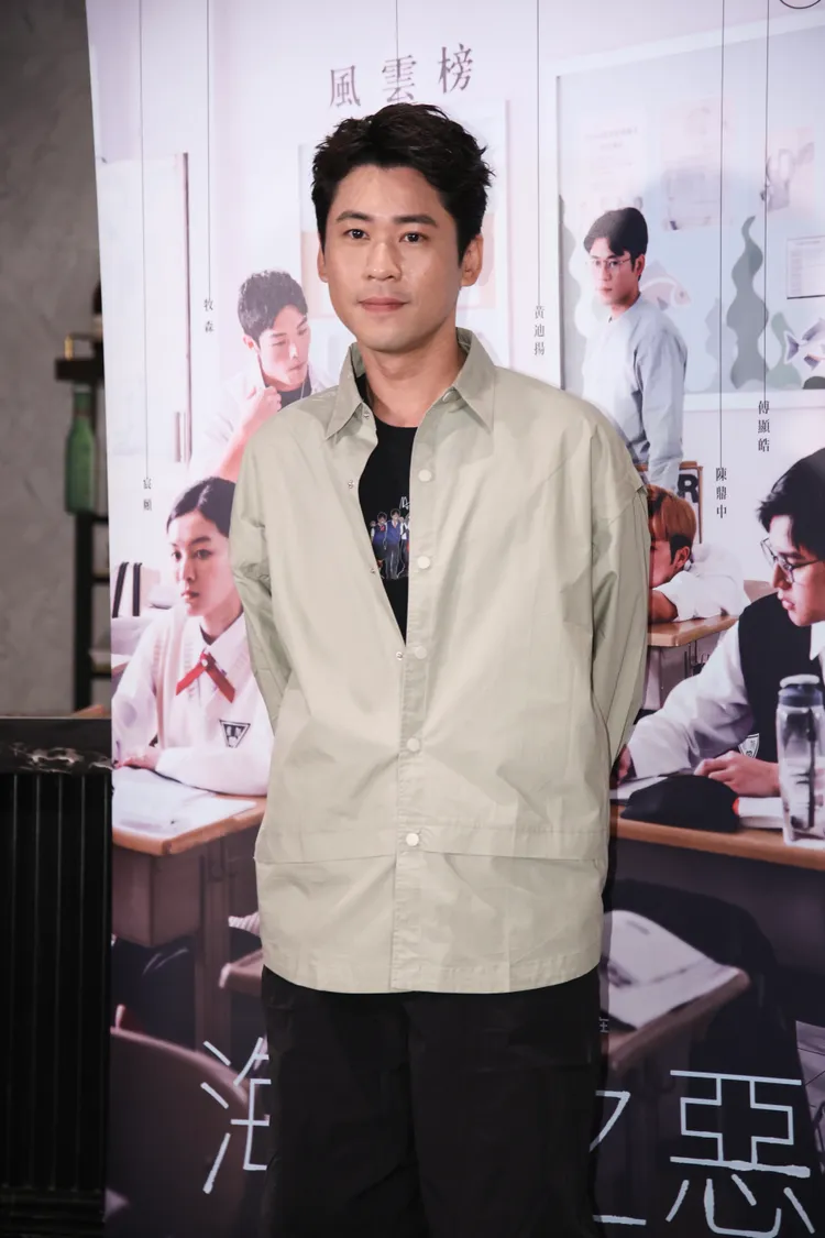 黃迪揚很重視孩子教育。彭欣偉攝影