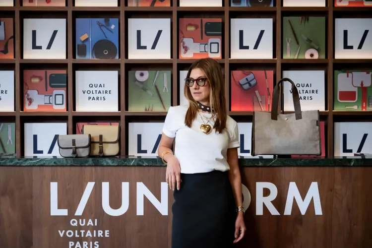 L/UNIFORM創辦人Jeanne Signoles親自訪台。品牌提供