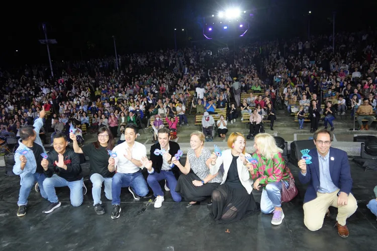 2024臺北白晝之夜開幕式。北市府提供