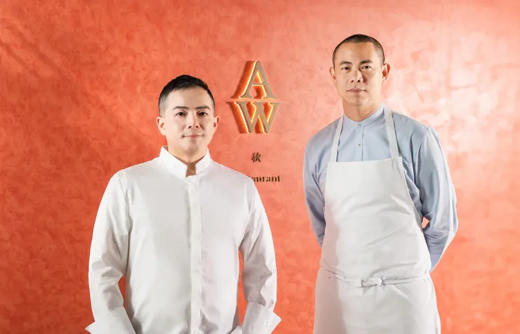 江振誠聯手營養師主廚陳博玄共譜「Cho Restaurant・秋 法餐」秋宴盛饌。業者提供