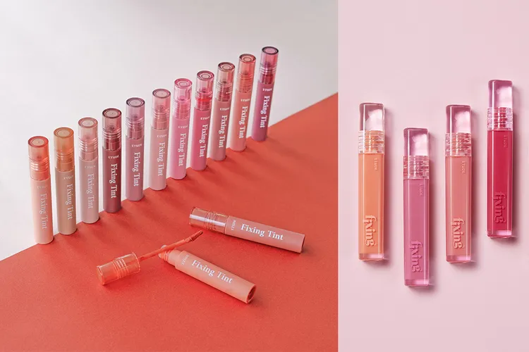 ETUDE膜幻濾鏡透感唇霧&水光唇釉。業者提供