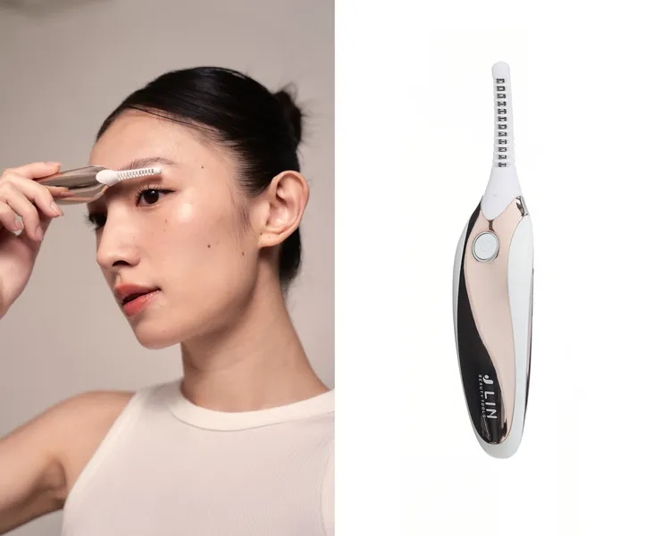 J-LIN四段溫控3D翹睫燙器，1390元。品牌提供
