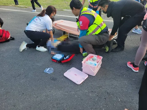 彰化9歲童陪爸跑馬拉松 遭車輾頭搶救不治