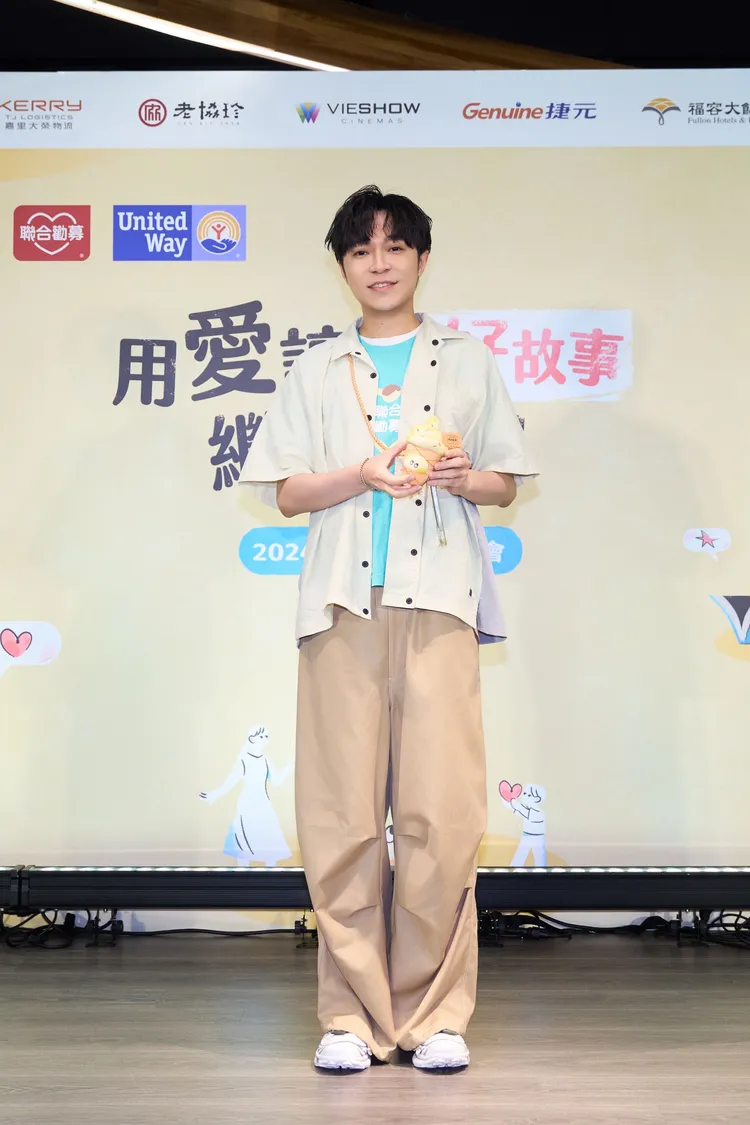 吳青峰分享徬徨心聲。聯合勸募提供