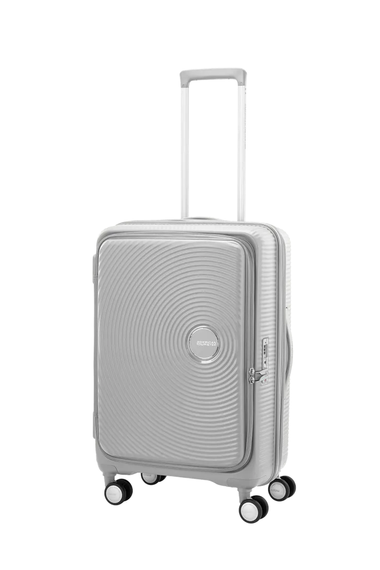 CURIO可擴充行李箱（冷灰）20吋／9200元、24吋／1萬700元、28吋／1萬2300元。品牌提供