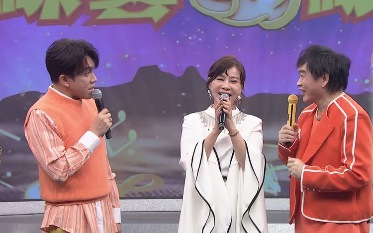 《綜藝一級棒》(左起)許志豪、龍千玉、康康。中視提供