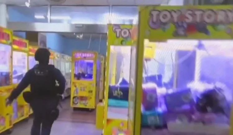應召站以夾娃娃機店為掩護。民眾提供