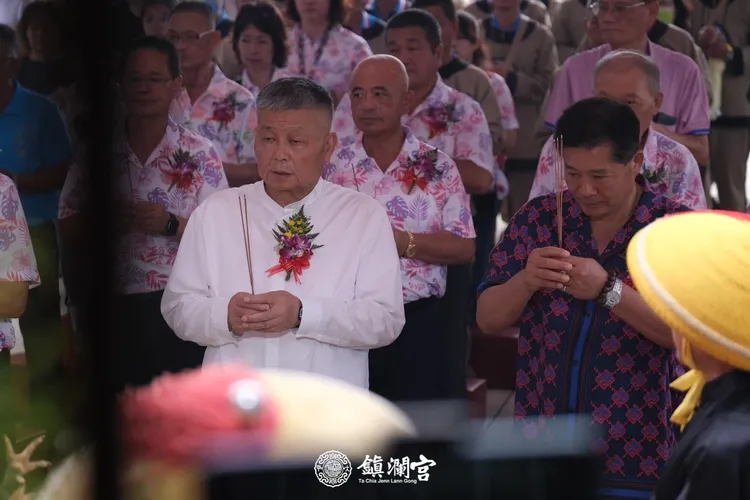 大甲鎮瀾宮董事長顏清標。翻攝大甲鎮瀾宮臉書