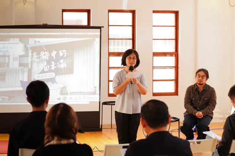 吳佩玲希望在2030年前可以消除極端環境的貧窮。翻攝畫面