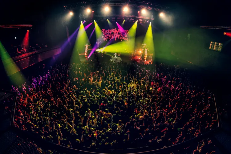 Zepp New Taipei爆滿2千人朝聖HYDE。自由惑星提供