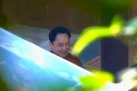 薄瓜瓜笑容滿面，心情甚好。特勤中心攝