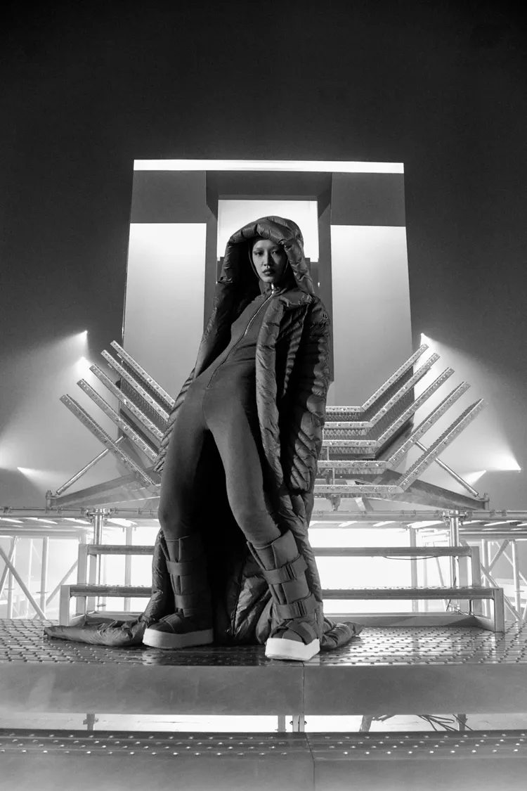 MONCLER與Rick Owens推出一系列羽絨服。品牌提供