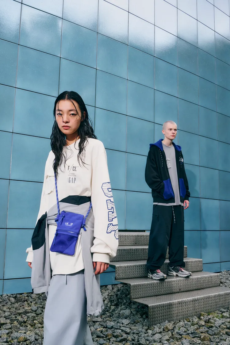 Gap與日本機能服飾品牌F/CE.推出聯名系列。品牌提供