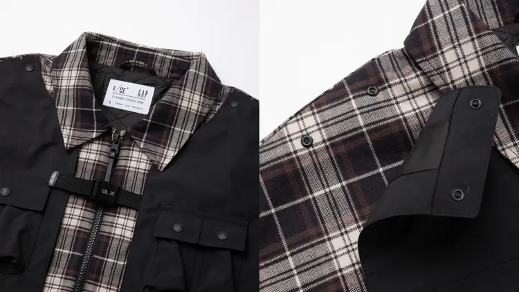 可拆卸穿搭設計在多款外套上可以看到。品牌提供