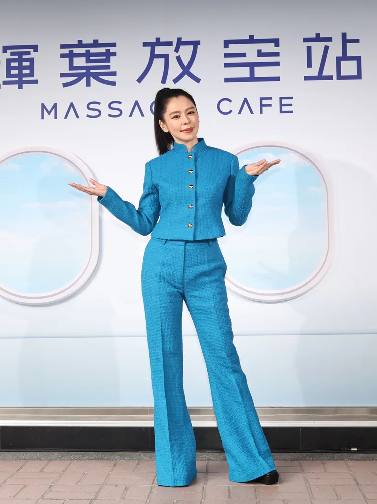 徐若瑄出席品牌代言活動。攝影中心攝