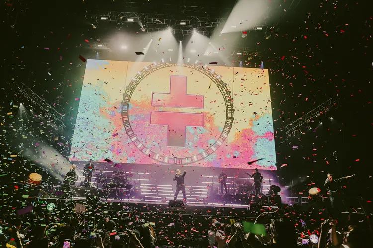 接招合唱團睽違17年來台，吸引4500名粉絲朝聖。Live Nation Taiwan提供