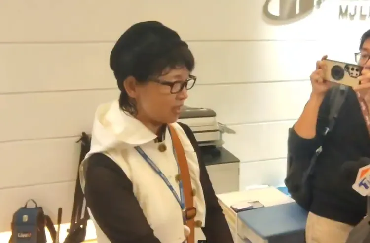 前身為毅傳媒的《壹傳媒》總編輯璩美鳳。讀者提供