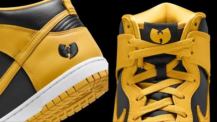 鞋舌標籤、鞋跟外側處皆繡有武當派代表性的「W」標誌。品牌提供