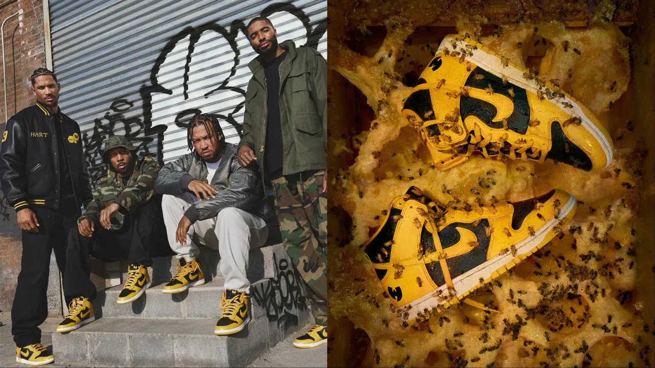 Nike復刻過往與Wu-Tang Clan（武當派）推出的聯名鞋款。品牌提供