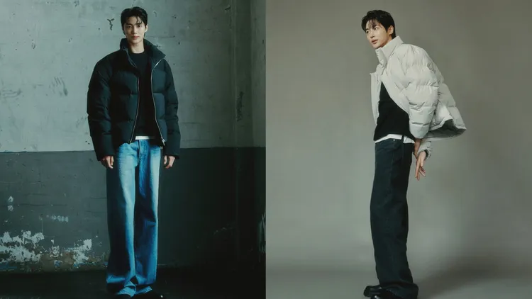 邊佑錫用羽絨服演繹暖冬時尚。翻攝giordanokr IG