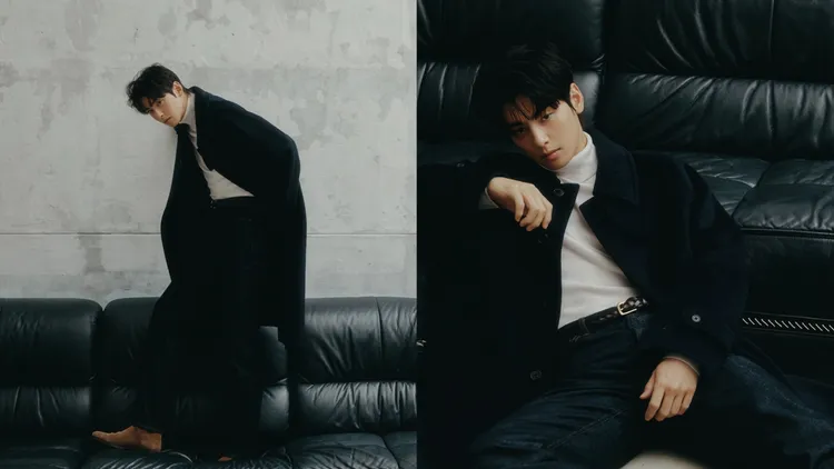 車銀優在形象照中改當起頹廢帥哥。翻攝giordanokr IG