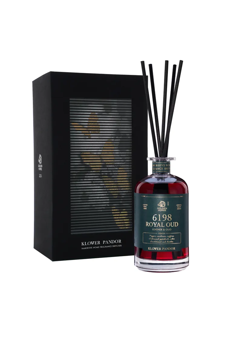 金馬61皇家沉香典藏擴香禮盒，50ml／2380元。品牌提供