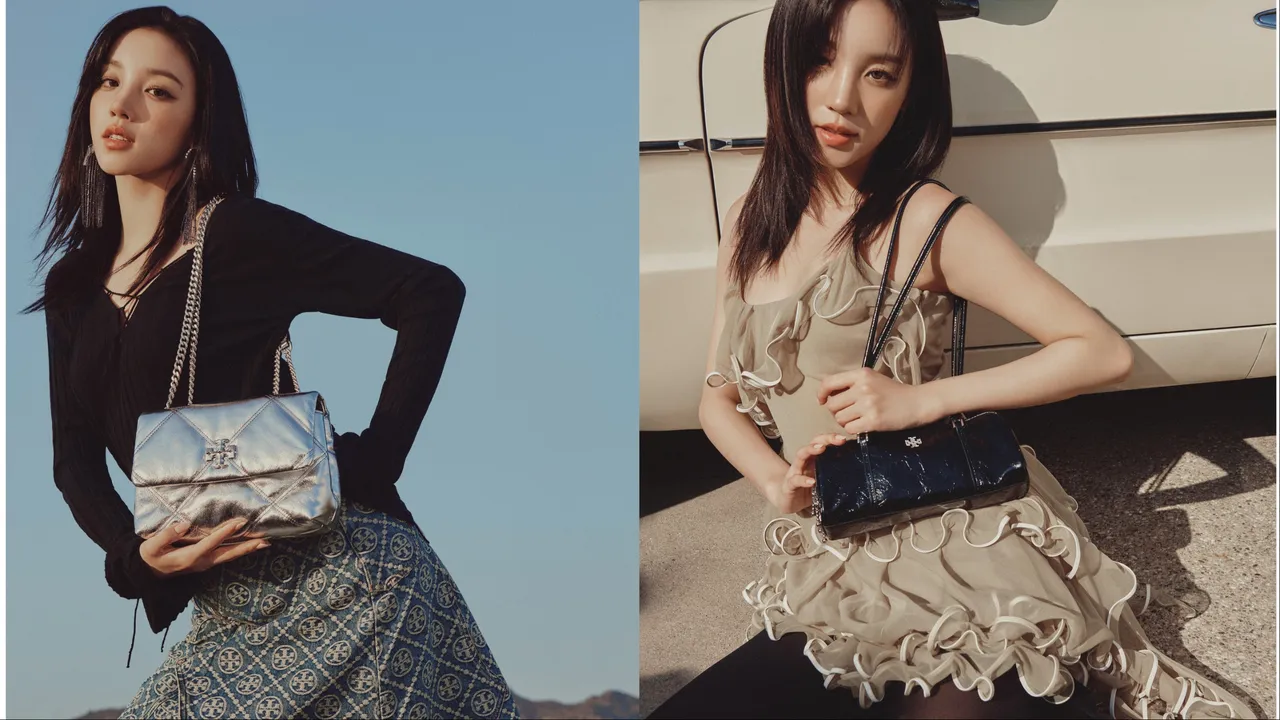 宋雨琦出任TORY BURCH包袋及鞋履系列代言人。品牌提供