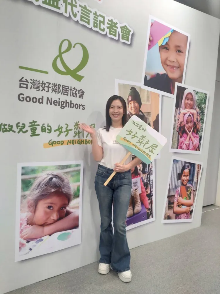 劉品言第二年擔任代言人，為兒童發聲。王思穎攝