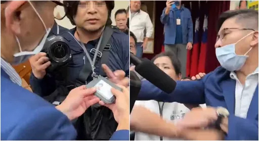 鍾佳濱搶奪記者媒體證　立法院記者聯誼會嚴正譴責：侵犯人身自由
