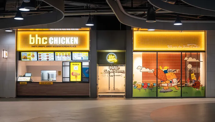 台灣門市以海外店型設計，融合棒球元素打造活力用餐體驗。業者提供