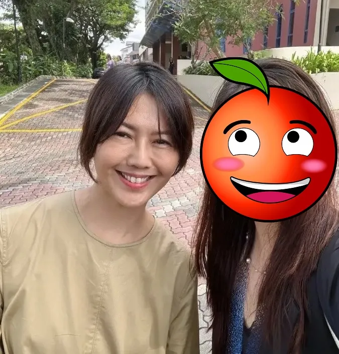 孫燕姿私下打扮很樸實。翻攝資深追劇鵝微博