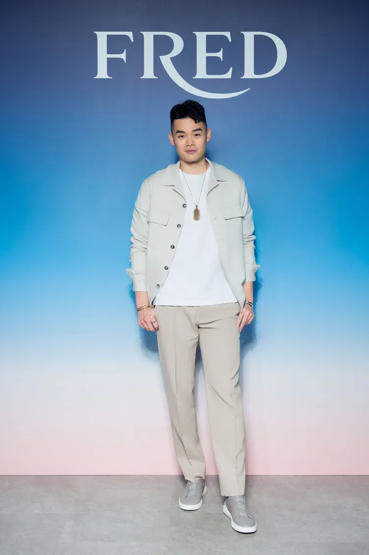 王齊麟透露自己在挑選珠寶時屬於「一見鍾情」。品牌提供